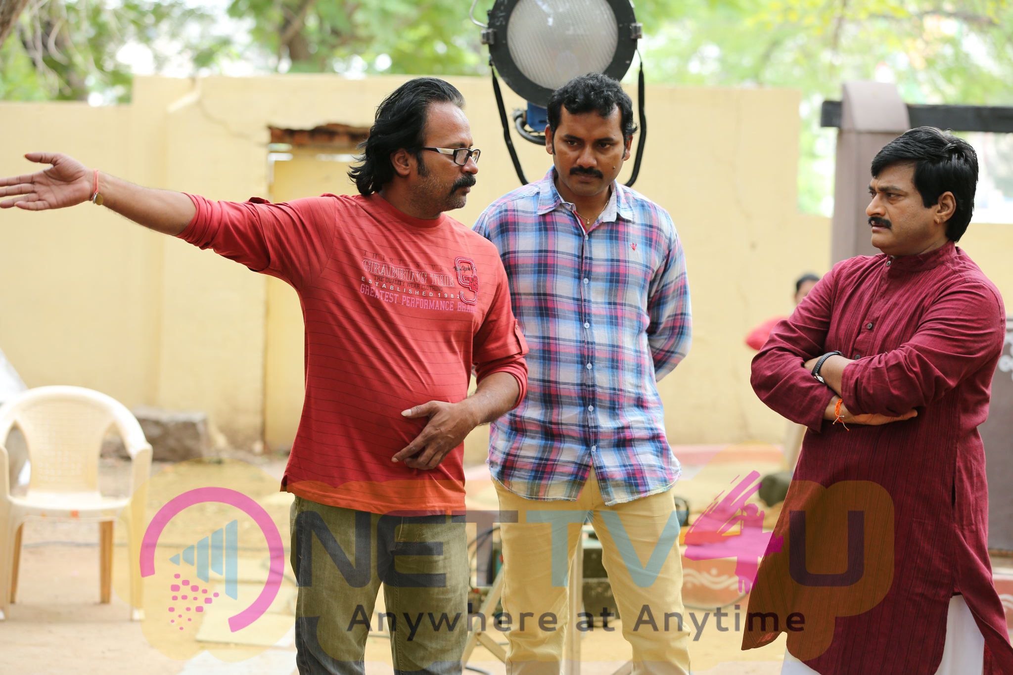 Anustanam Telugu Movie Working Stills Telugu Gallery
