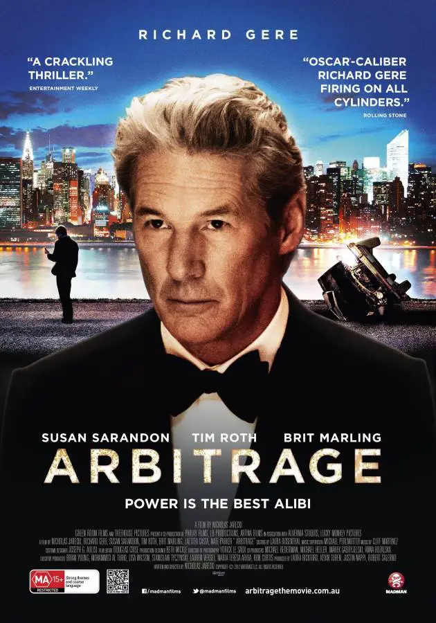 Arbitrage Movie Review