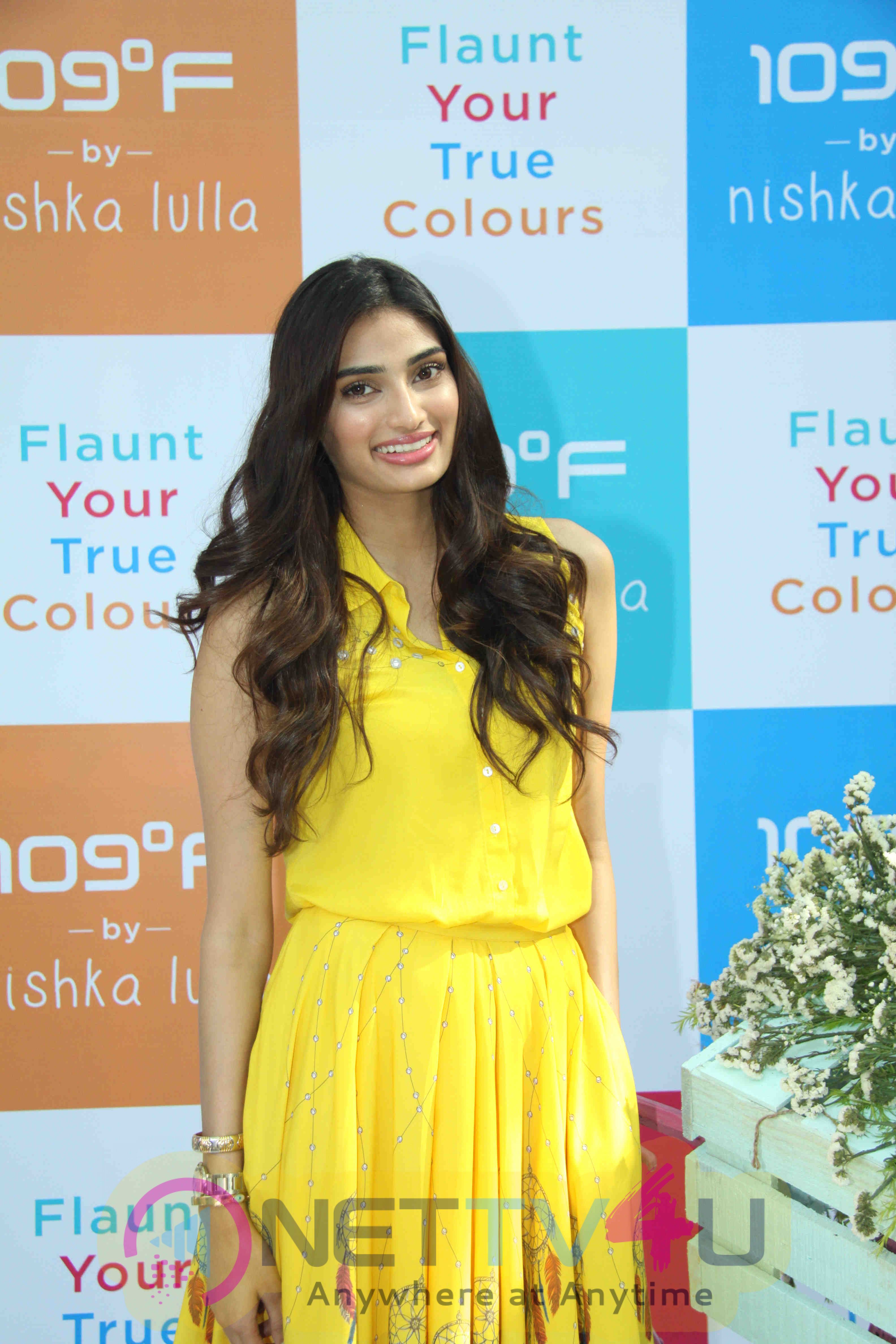 Athiya Shetty At Nishka Lullas New Summer Collection Launch Stills Hindi Gallery