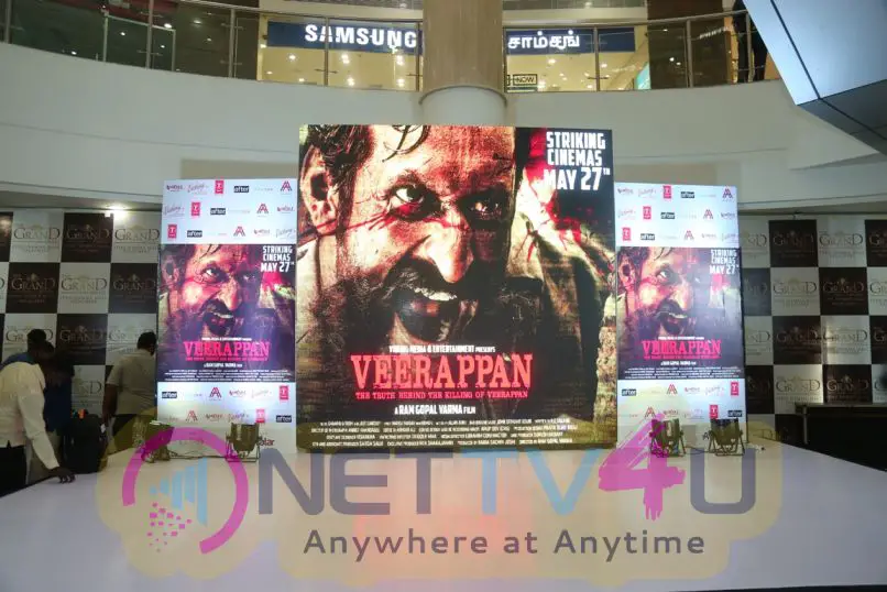 Attractive Photos Of Veerappan Movie Promotion At Grand Mall Velachery Kannada Gallery