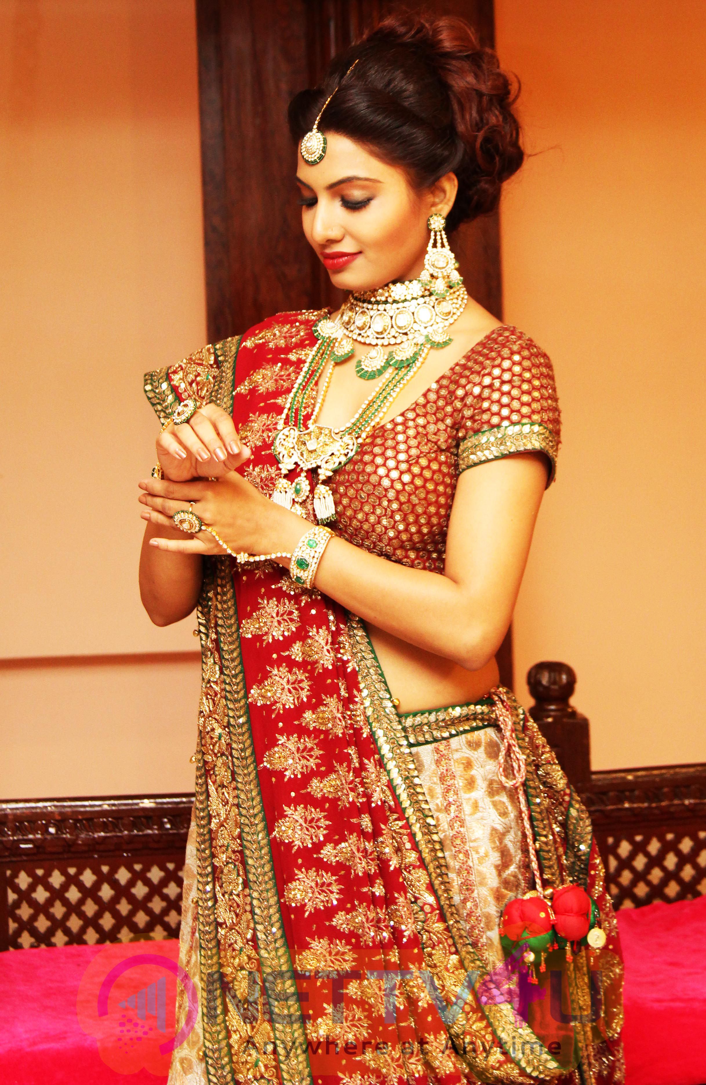 Avani Modi At Catalogue Shoot For Heritage Jewellery Brand Rodasi Stills Telugu Gallery