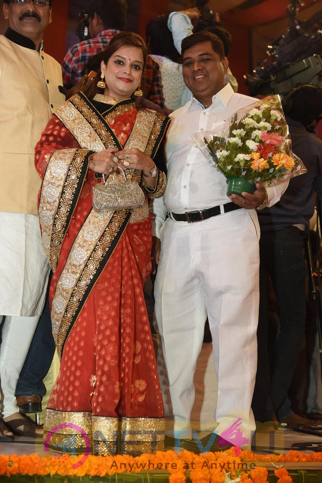 Bandaru Dattatreya Daughter Marriage Attractive Photos Telugu Gallery