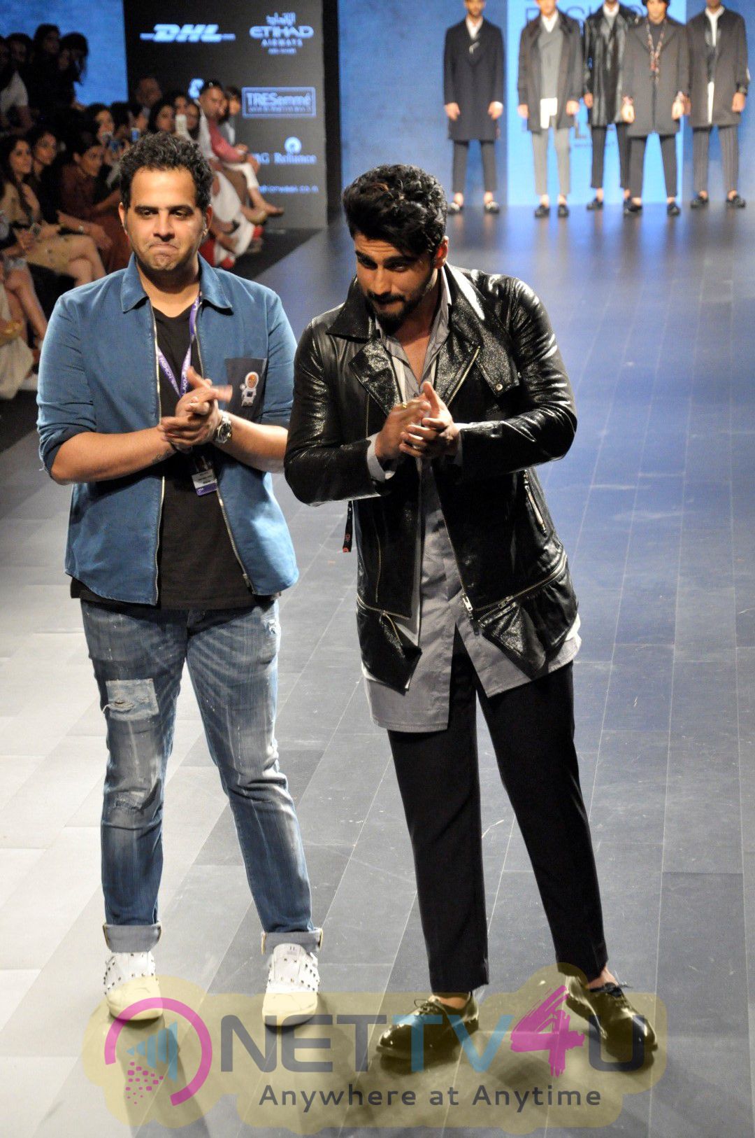 Bollywood Actor Arjun Kapoor Walks The Ramp At The Lakme Fashion Week Photos Hindi Gallery