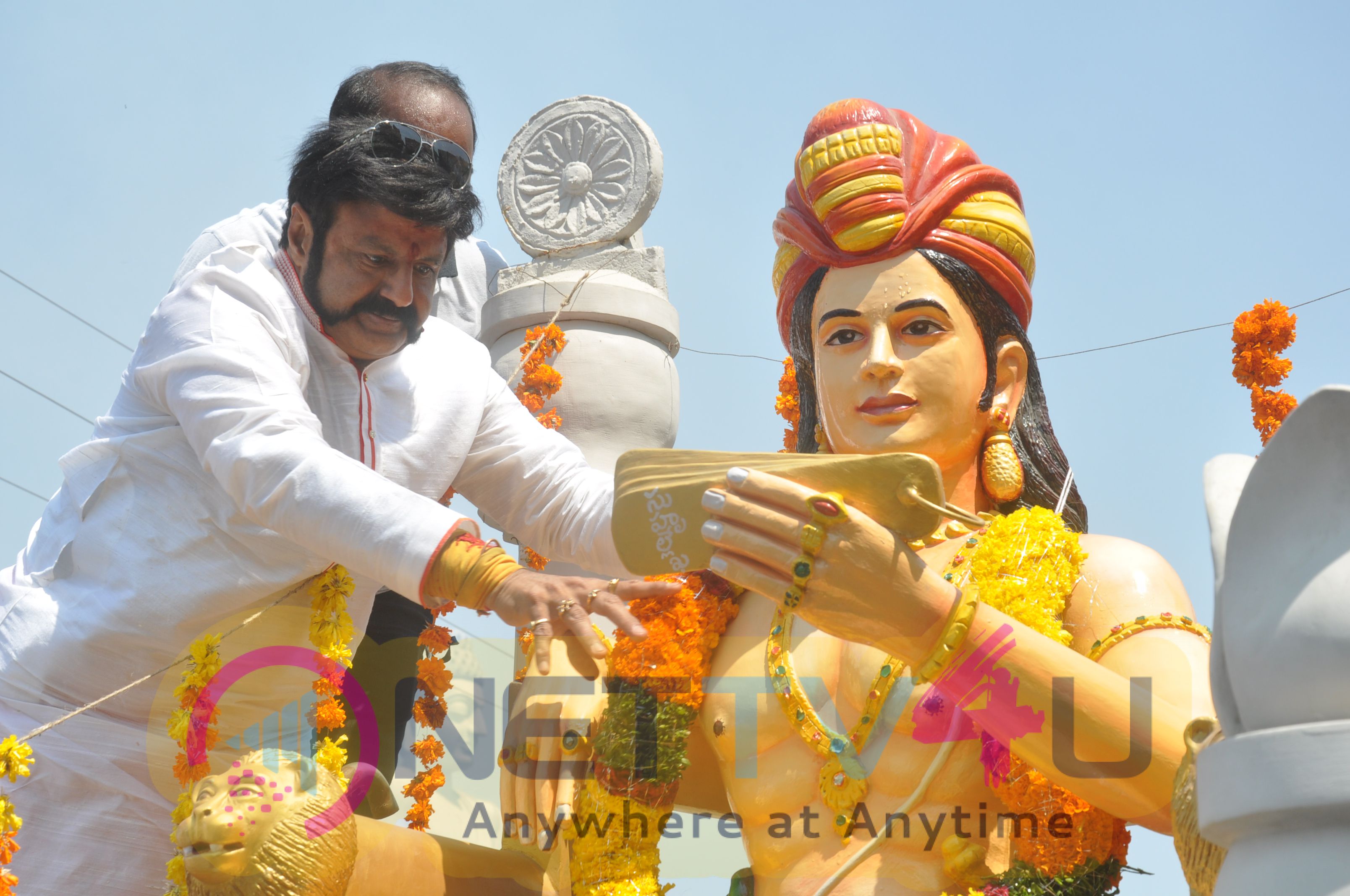 BalaKrishnas 100 GautamiPutra Satakarni Movie Announcement Latest Stills Telugu Gallery