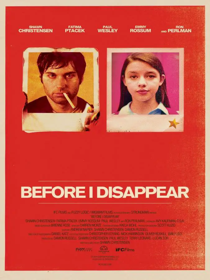 Before I Disappear Movie Review