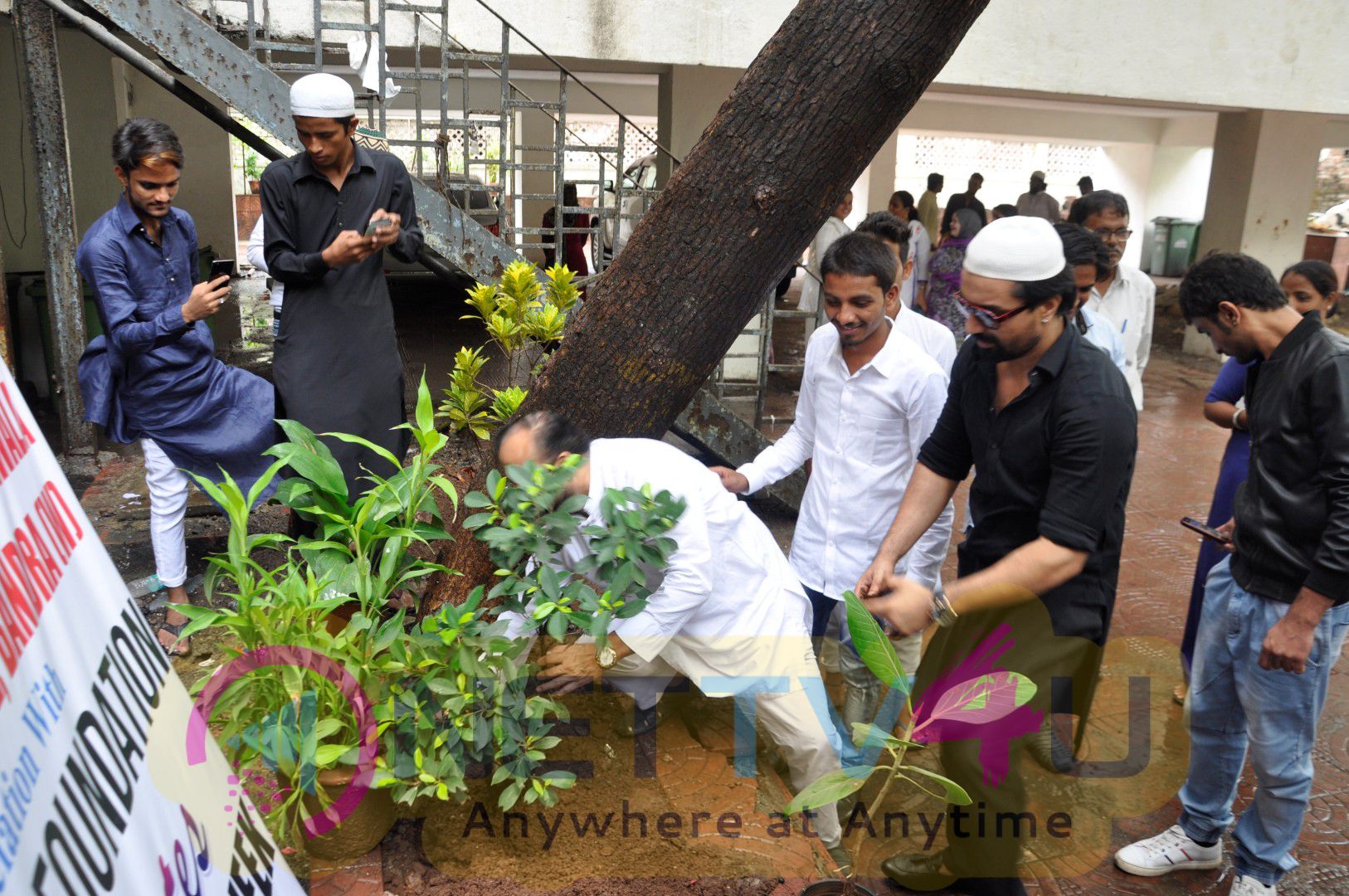 Celebrate Van Mahotsav Week Tree Plantation Drive With Ajaz Khan & Asif Bhamla Photos Hindi Gallery