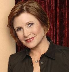 English Movie Actress Carrie Fisher
