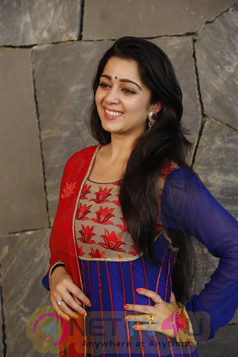 charmi stills at jyothi lakshmi movie interview 31