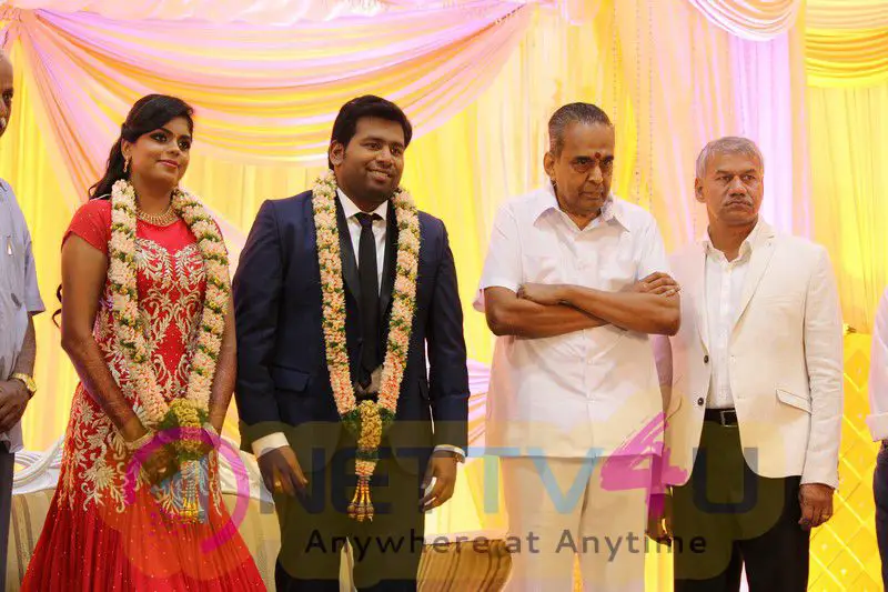 Chinnappa Devar Grandson Wedding Reception Attractive Stills Tamil Gallery