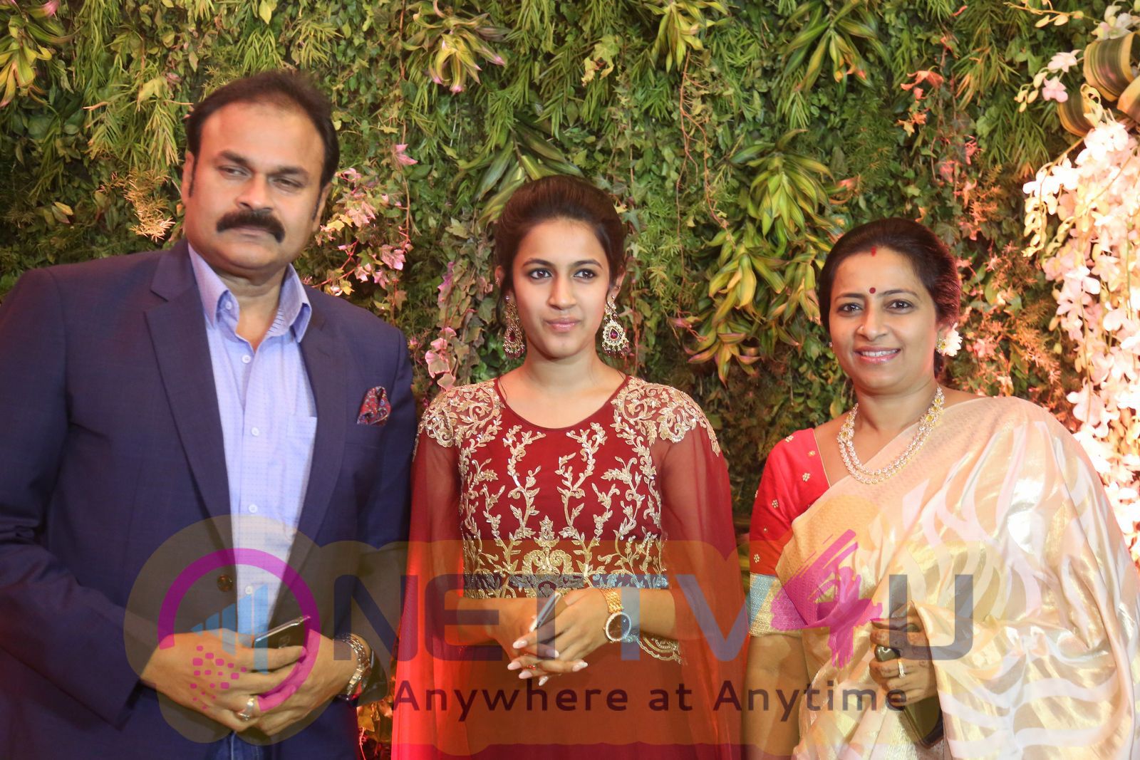 Chiranjeevis Second Daughter Sreeja Marriage Wedding Reception Event ...