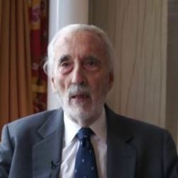 English Movie Actor Christopher Lee
