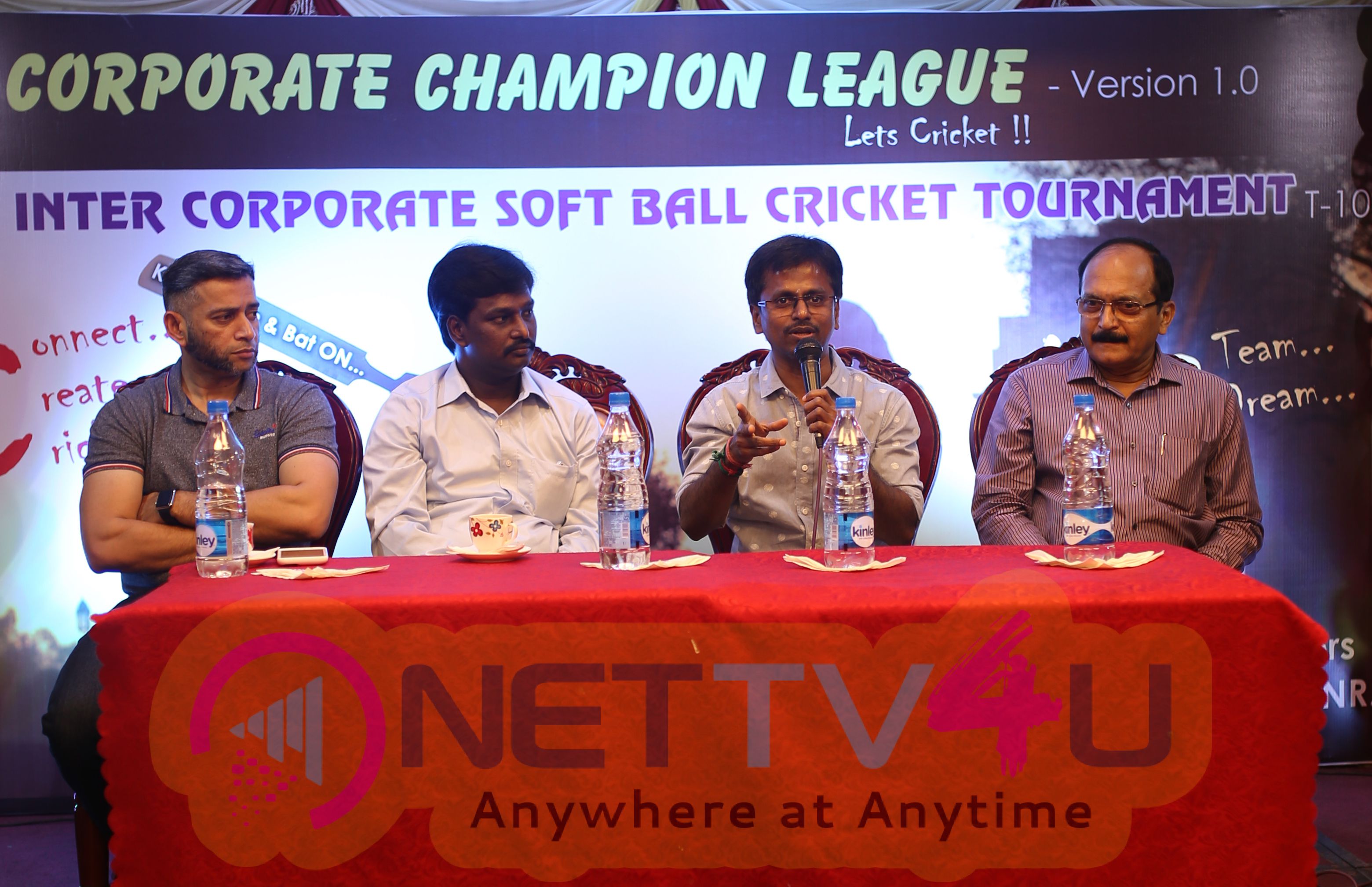 Corporate Champion League Press Meet Stills Tamil Gallery