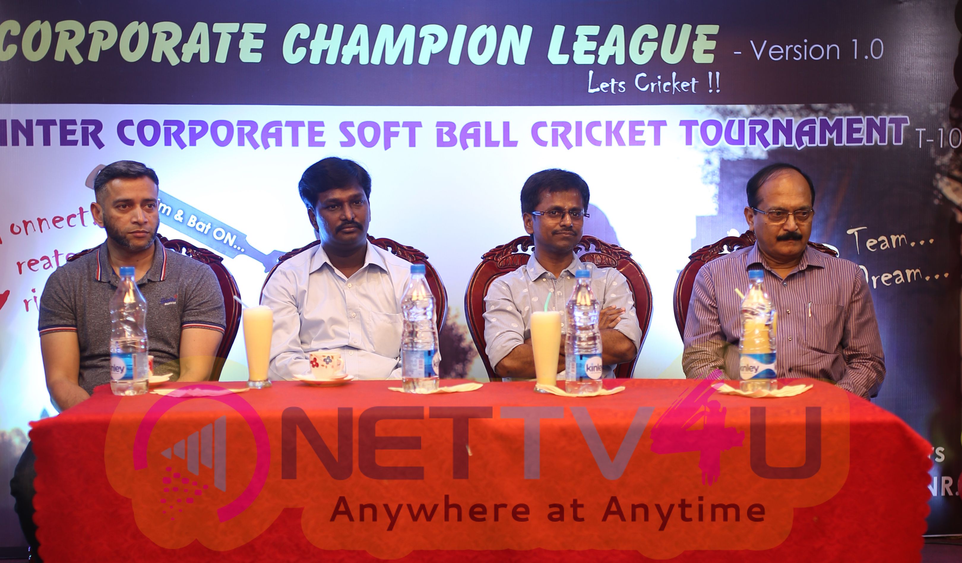 Corporate Champion League Press Meet Stills Tamil Gallery