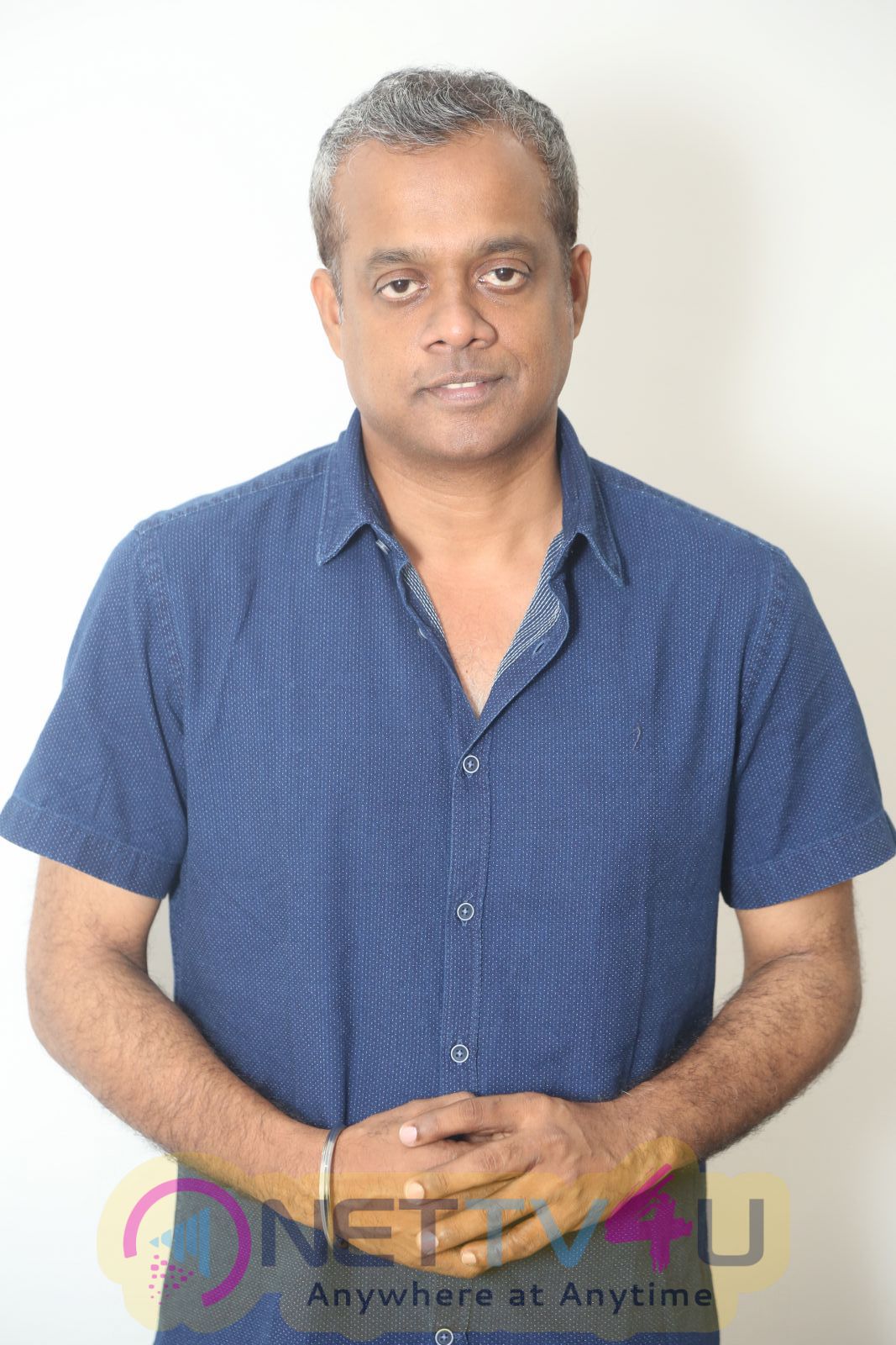 Director Gautham Menon Good Looking Interview Stills Telugu Gallery