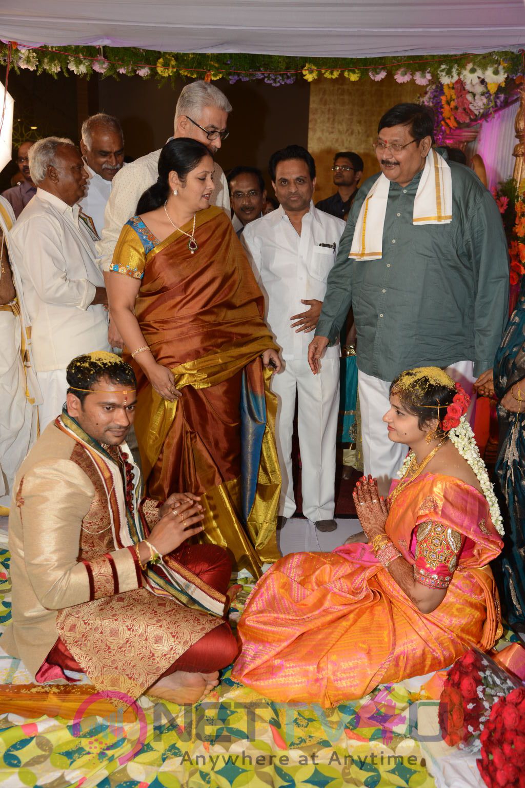 Director K Vasu Daughter Wedding Photos Telugu Gallery