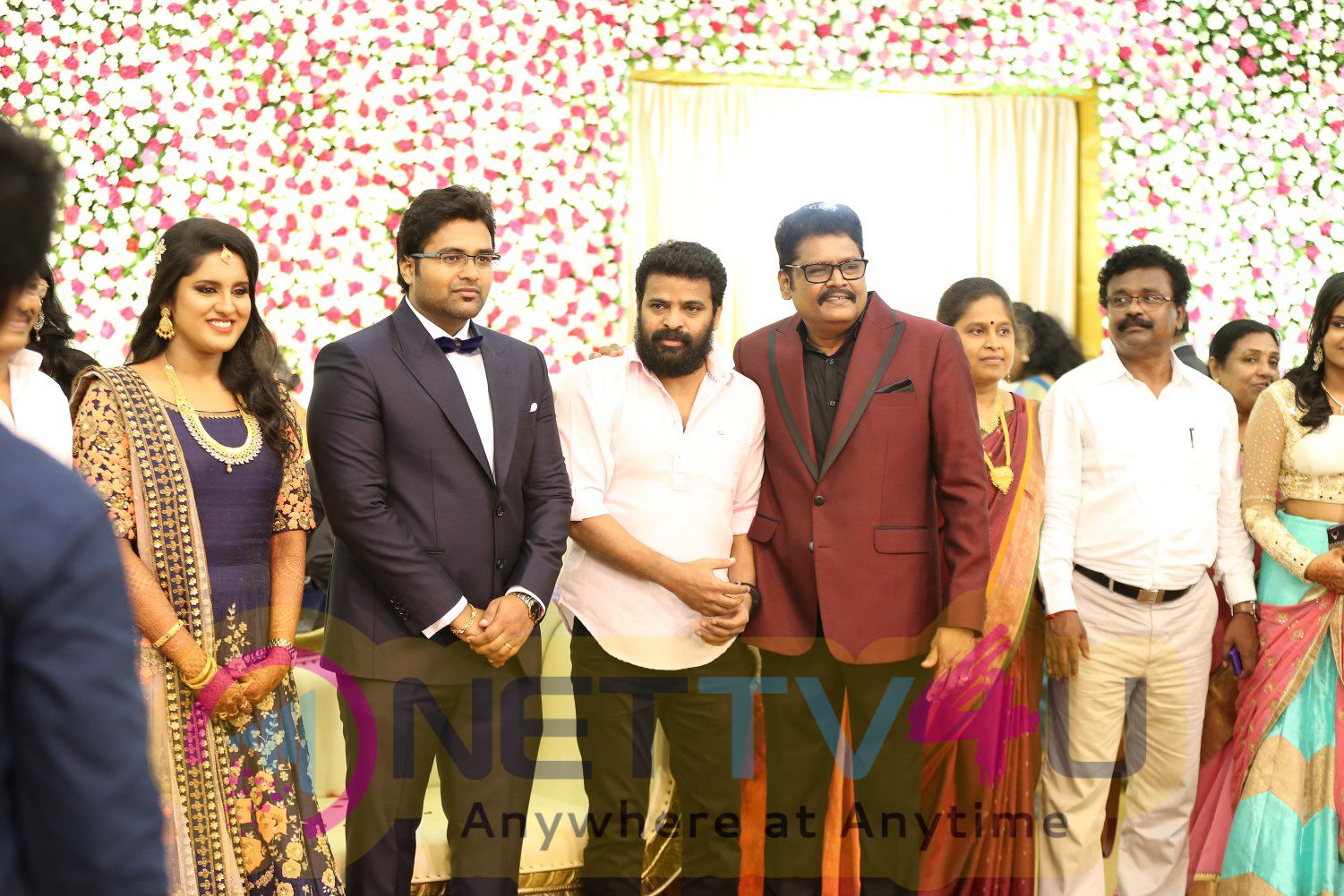 Director K.S.Ravikumar Daughter Marriage Reception Lovely Stills Tamil Gallery