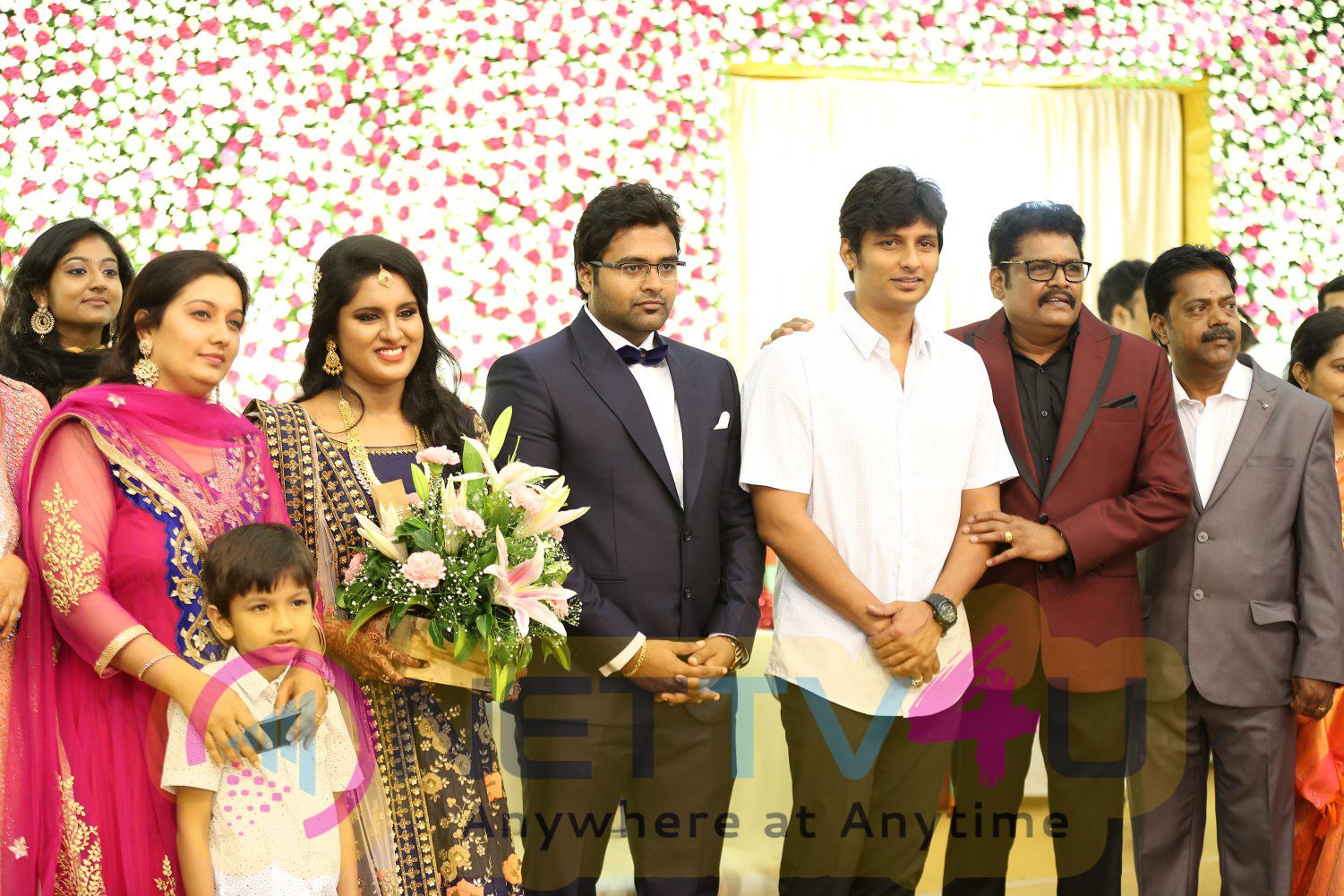Director K.S.Ravikumar Daughter Marriage Reception Lovely Stills Tamil Gallery