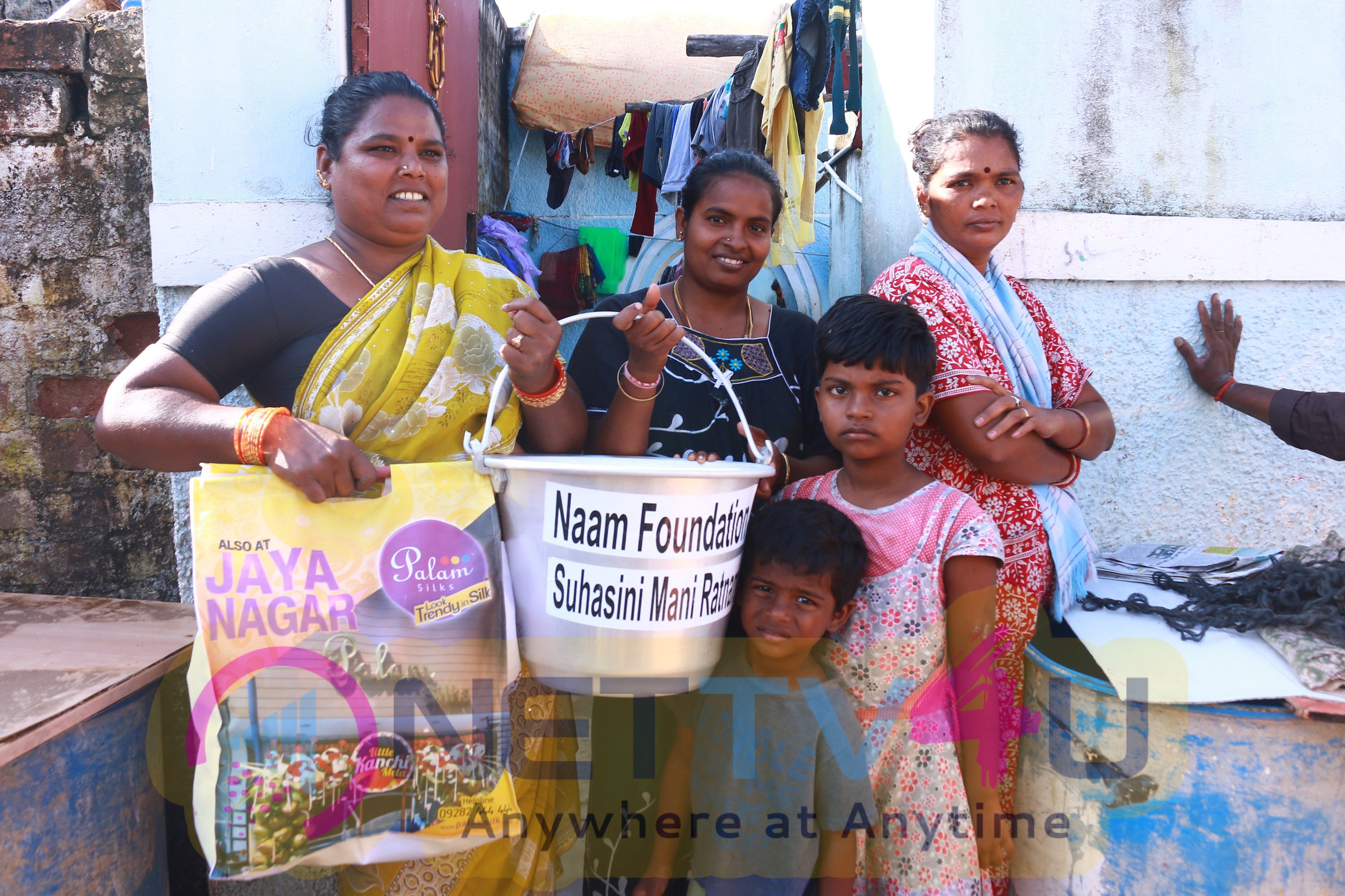 director maniratnam and suhasini maniratnam s  naam  foundations have adopted photos of surya nagar 19