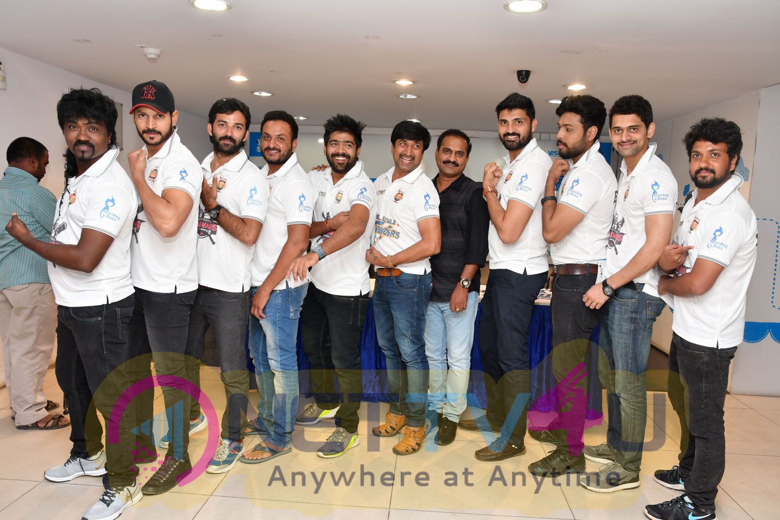 Famous Premier Leagu Announces Launch Of Telugu Thunders At Yesmart KPHB- A Celeb Cricket Team Charming Stills Telugu Gallery