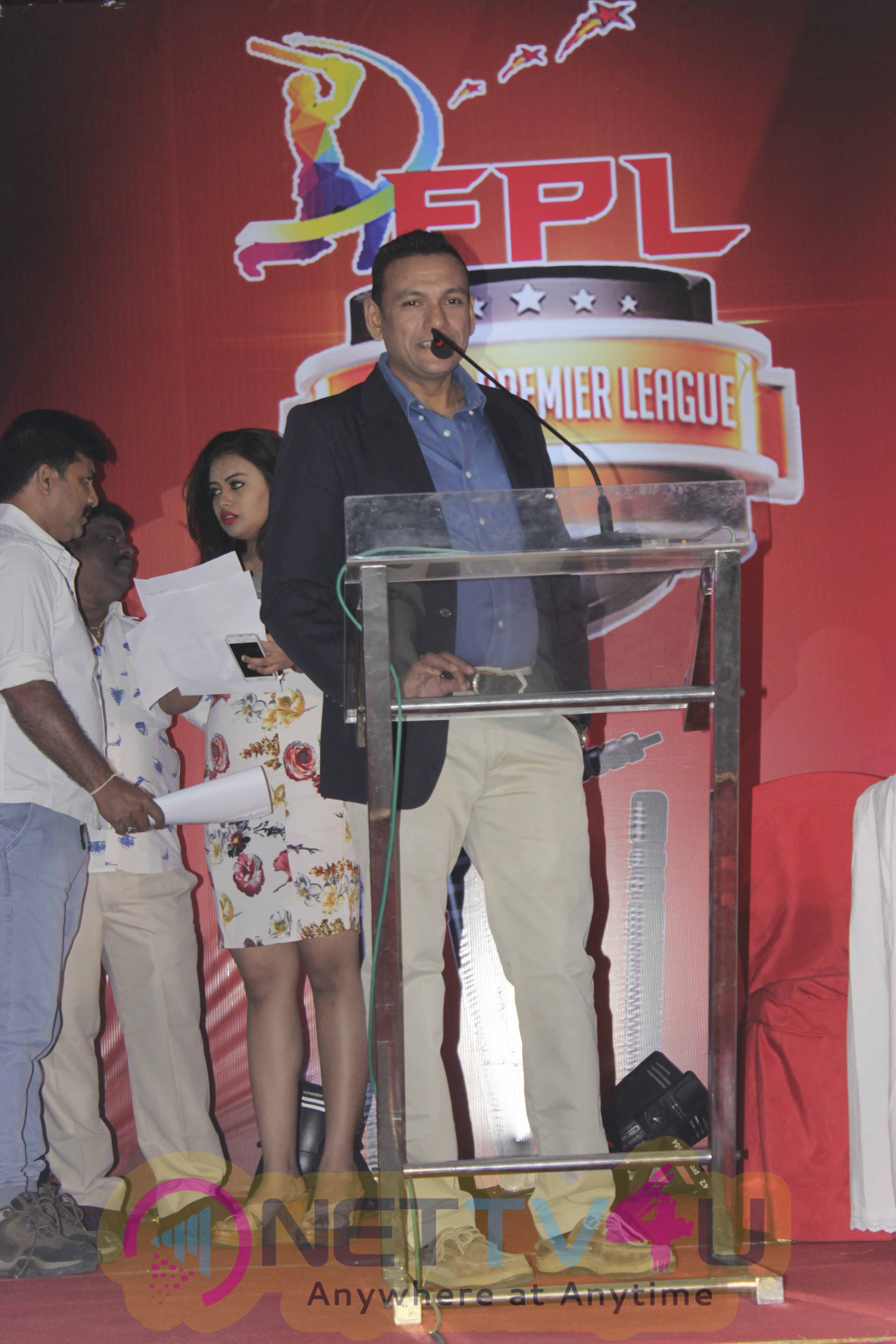 Famous Premier League Cricket Tournament Jersey Launch Function Pics Tamil Gallery