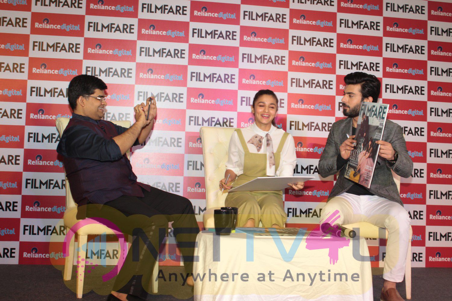 FilmFare Magzine Cover Launch With Alia Bhatt & Fawad Khan Stills Hindi Gallery