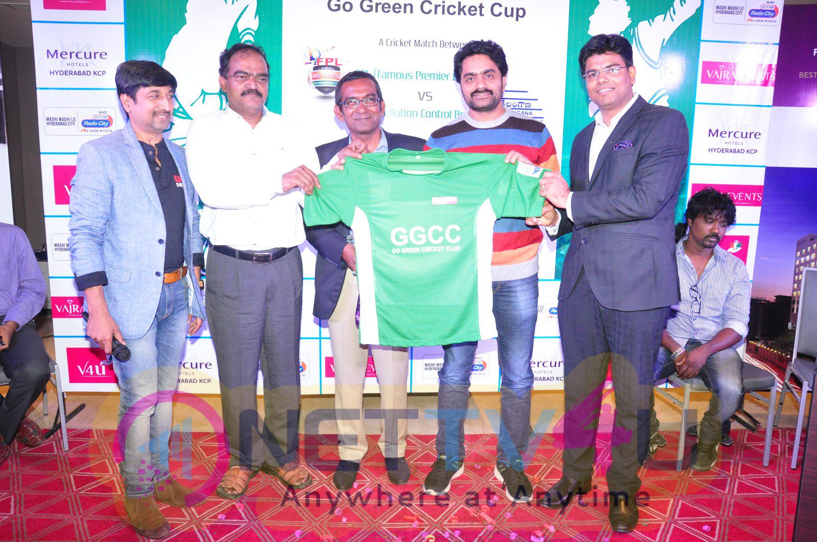 Go Green Cricket Cup Logo Launch Stills Telugu Gallery