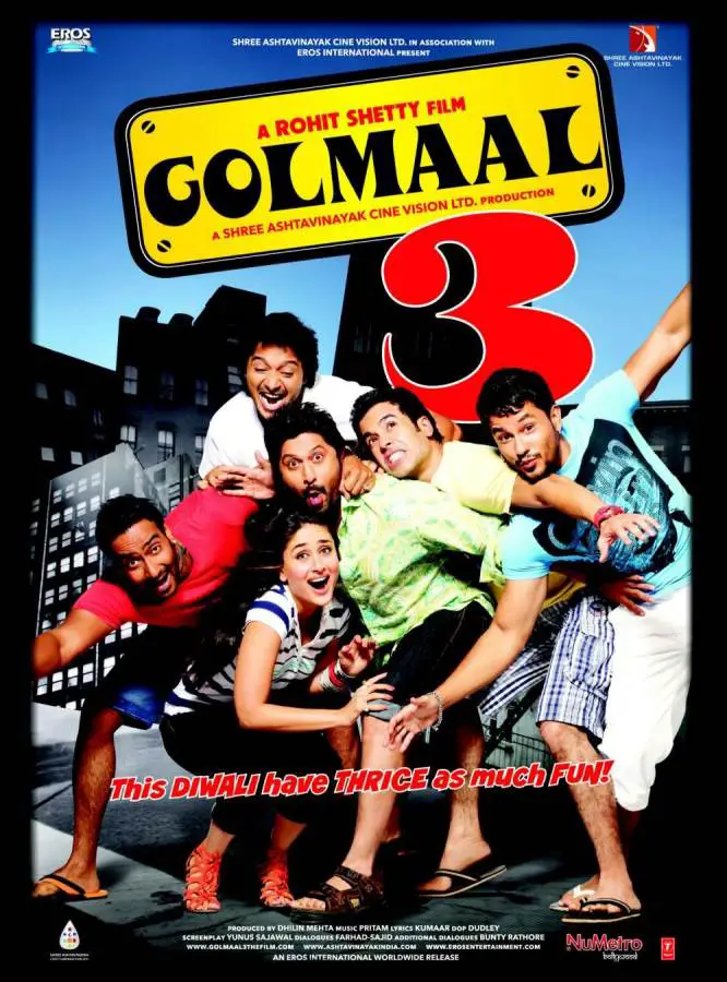 Golmaal 3 Movie Review