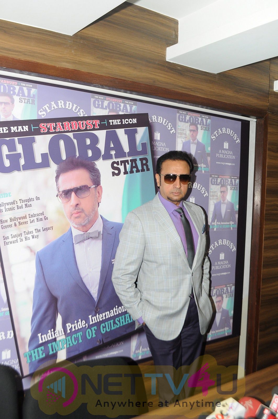 Gulshan Grover Unveiled Special Edition Of Global Star Magazine Photos Hindi Gallery