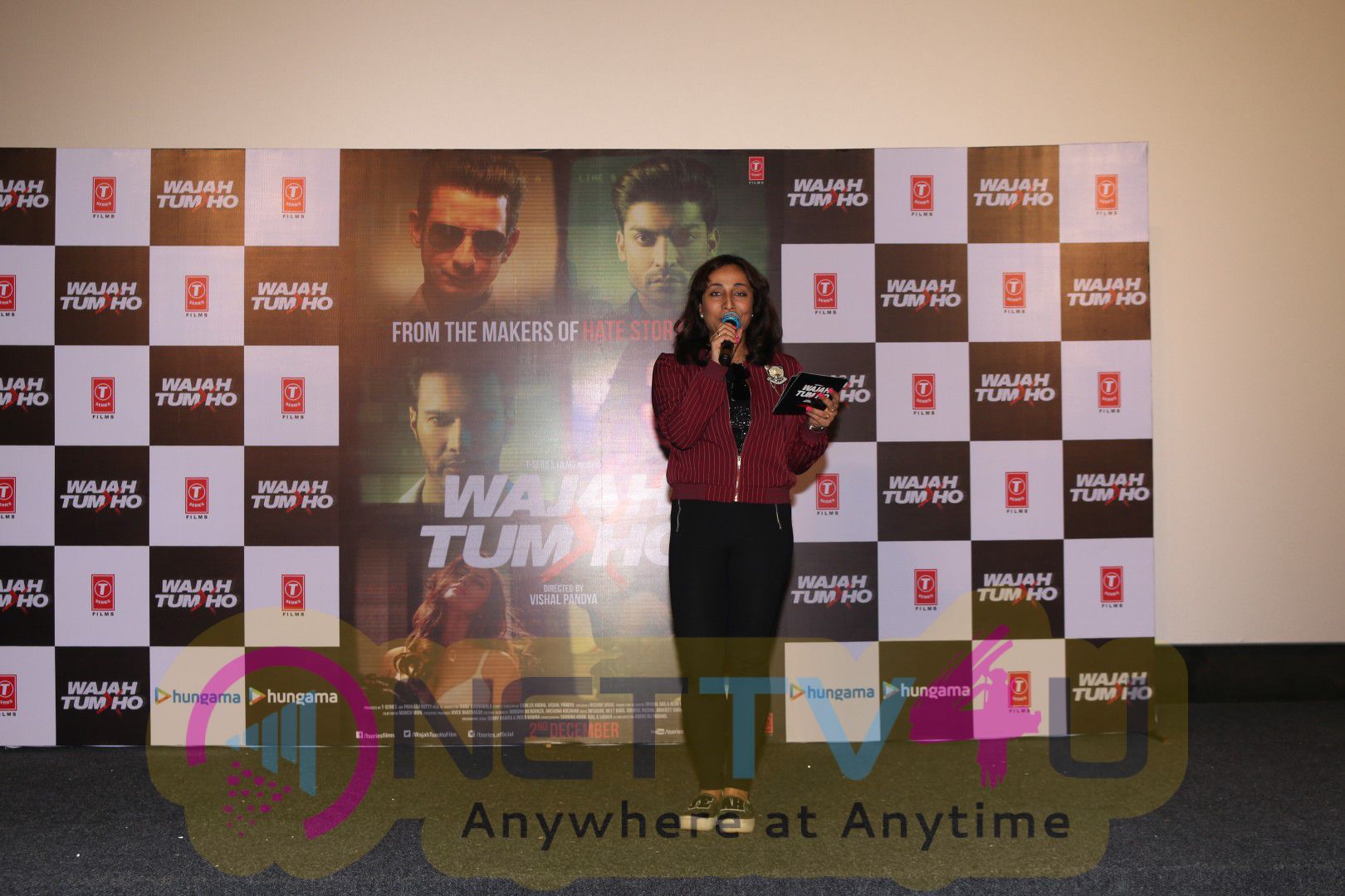 Hindi Film  Wajah Tum Ho Trailer Launch Dazzling Stills Hindi Gallery