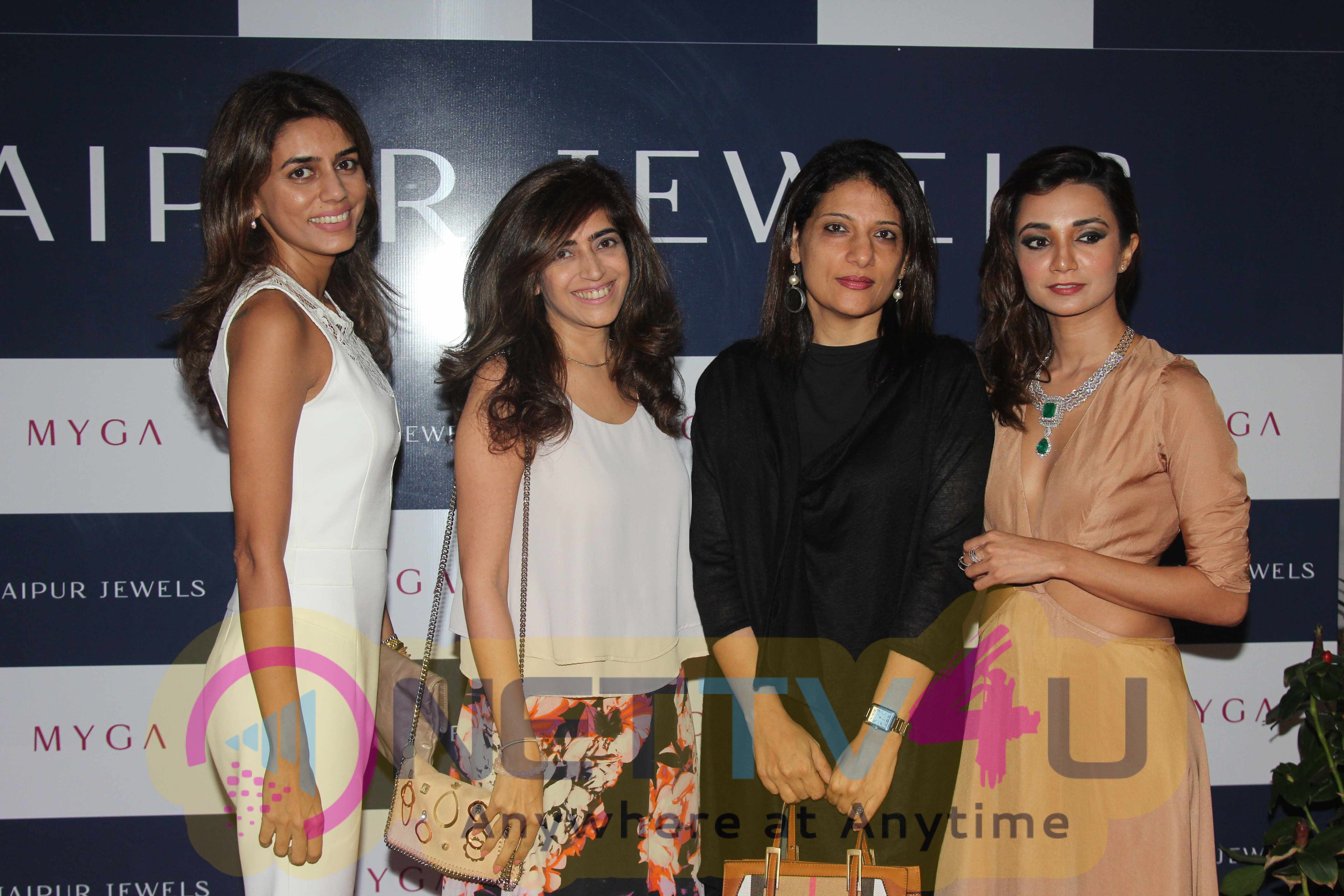 Ira Dubey Wears Deme By Gabriella To Jaipur Jewels' Myga Collection Launch Images Hindi Gallery