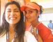 Its Selfie Time For Shriya Saran Sania Mirza! Tamil News