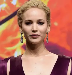 English Movie Actress Jennifer Lawrence