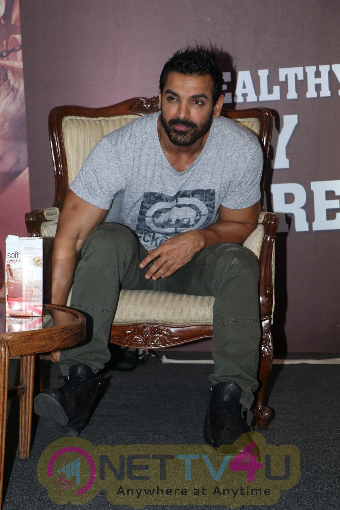 John Abraham Promoting Dishoom Attractive Photos Hindi Gallery