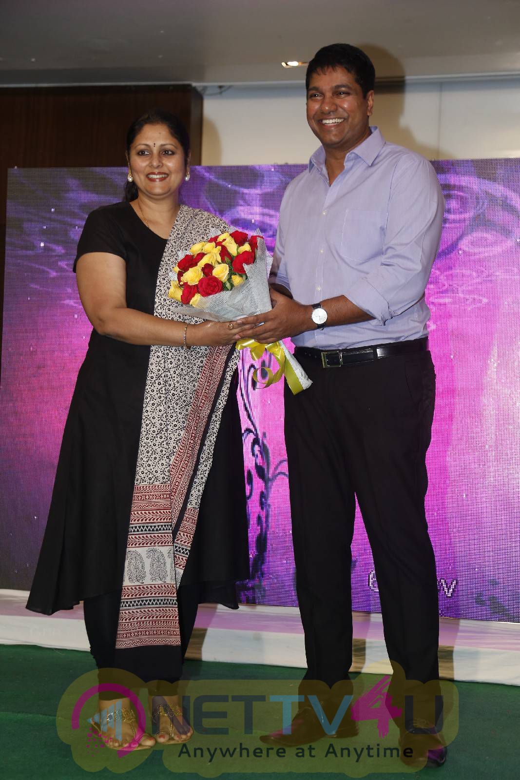 jayasudha son shreyan basthi movie teaser launch photos 6