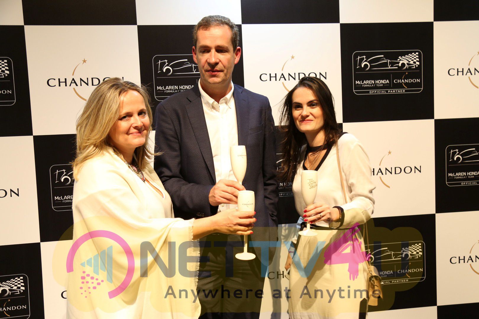 Kangana Ranaut During The Unveiling Chandon X McLaren Honda Installation Stills Hindi Gallery