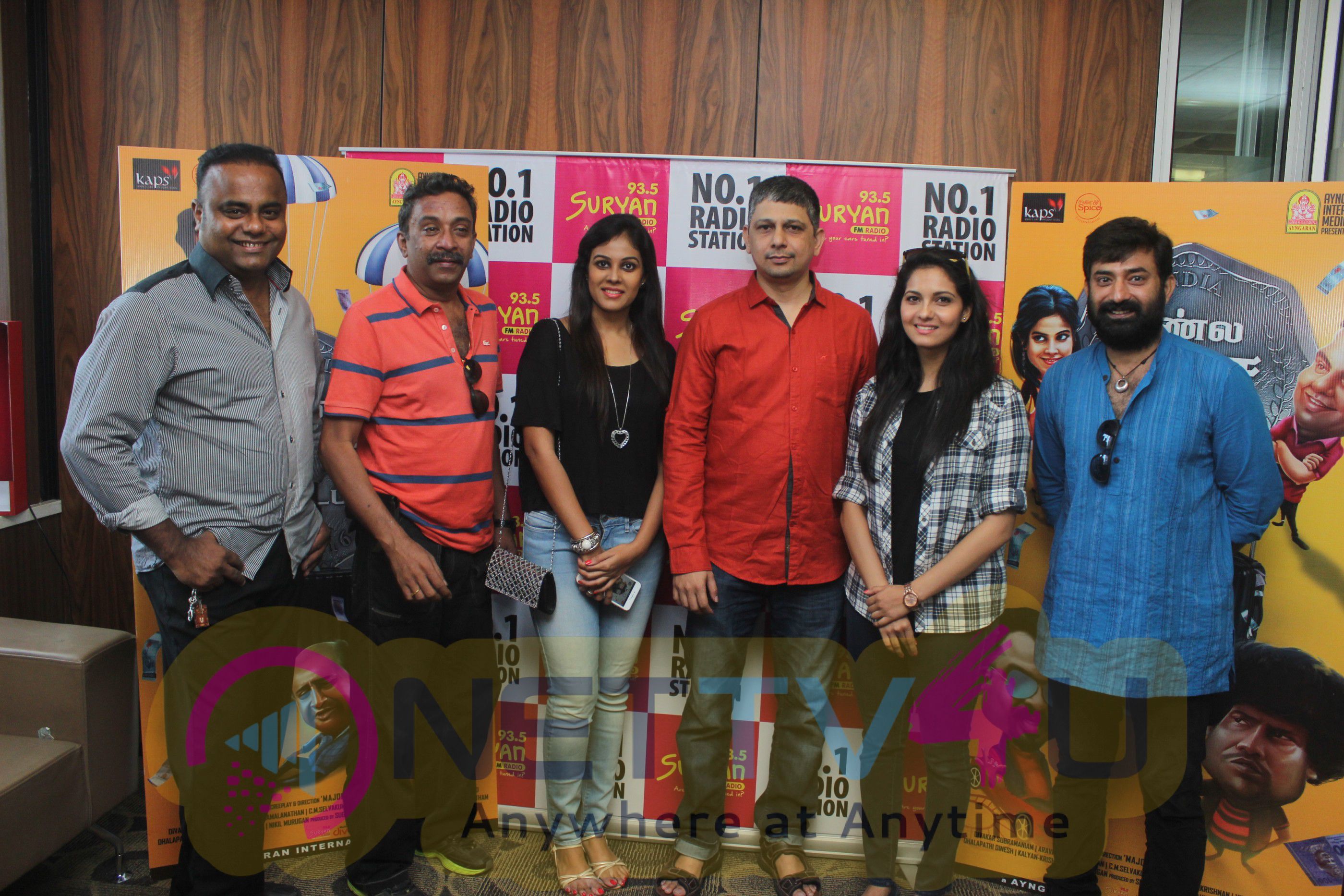 Kannula Kaasa Kattappa Movie Audio Launch  at Suriyan FM Superb Stills Tamil Gallery