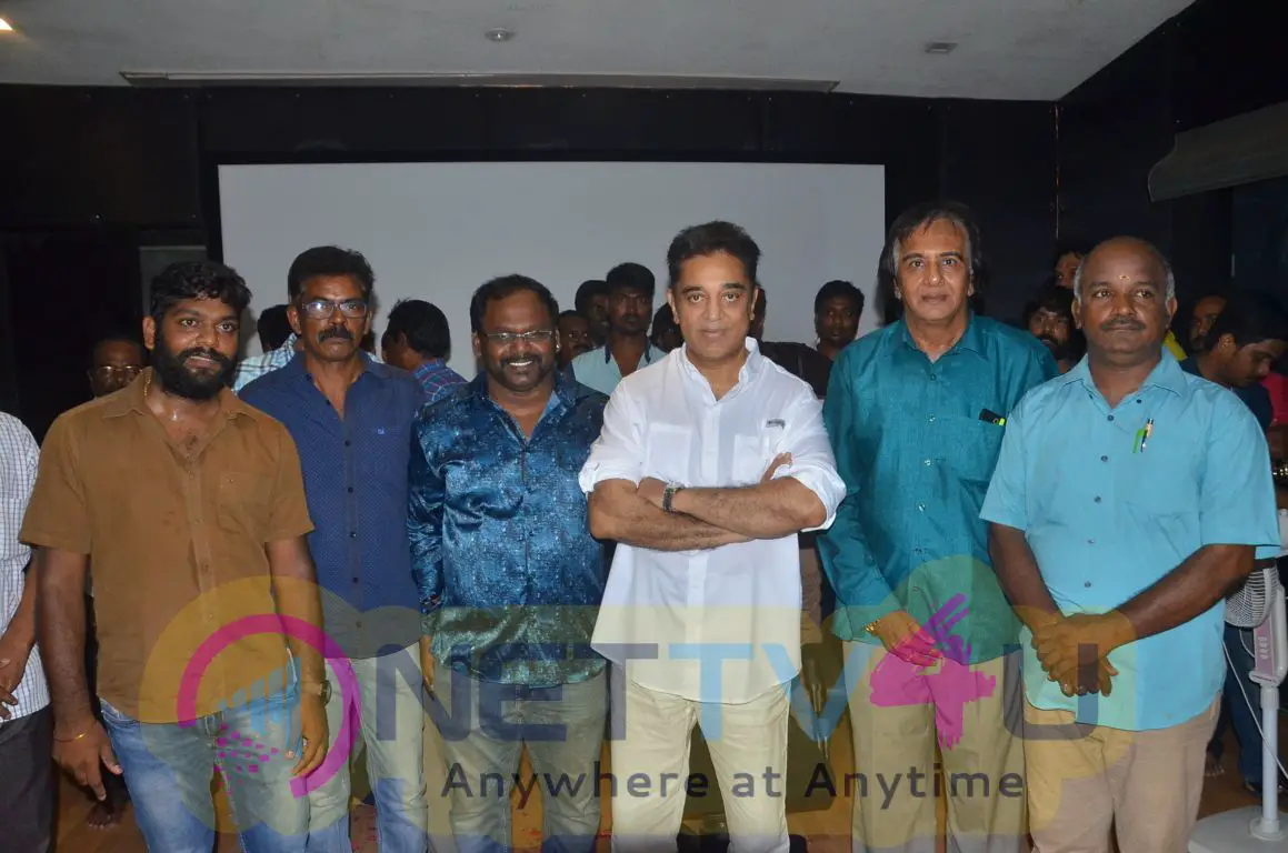 Kollywood Celebrities Wishes Chevalier Kamal Haasan Stunning Stills Tamil Gallery