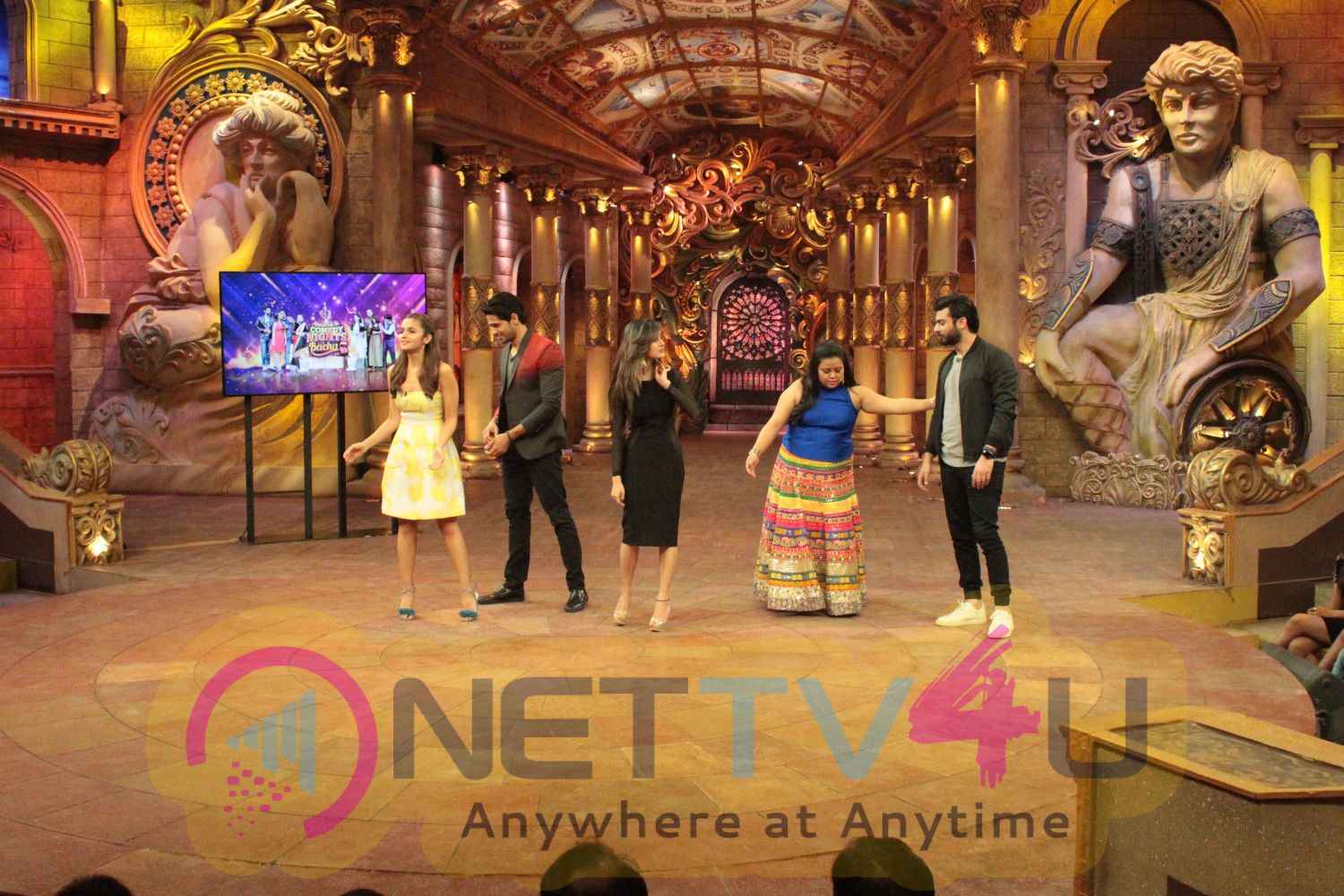Kapoor & Sons Team At Comedy Nights Bachao Show Latest Skills Hindi Gallery