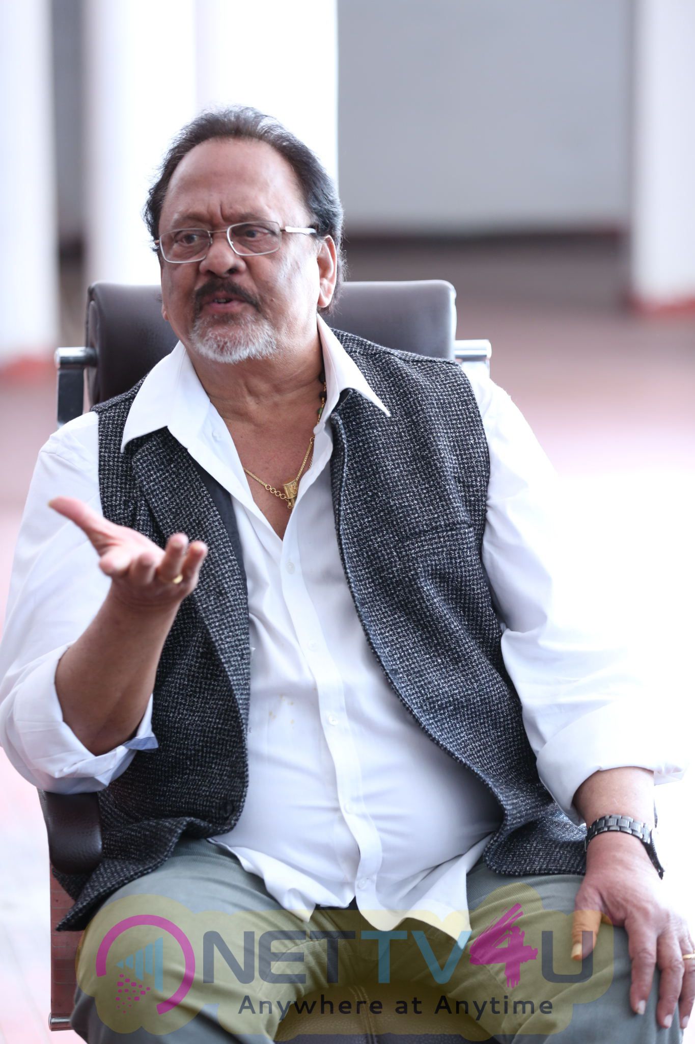 krishnam raju birthday interview photos 82