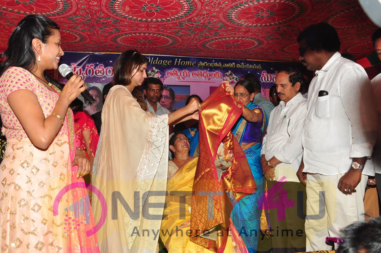 Lakshmi Manchu And Suma Kanakala Launches Jesus Old Age Home Khammam Photos Telugu Gallery