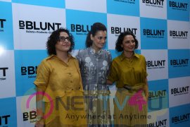 Launch Of BBlunt Ninth Salon In Mumbai With Adhuna Bhabani & Dia Mirza Stills Hindi Gallery