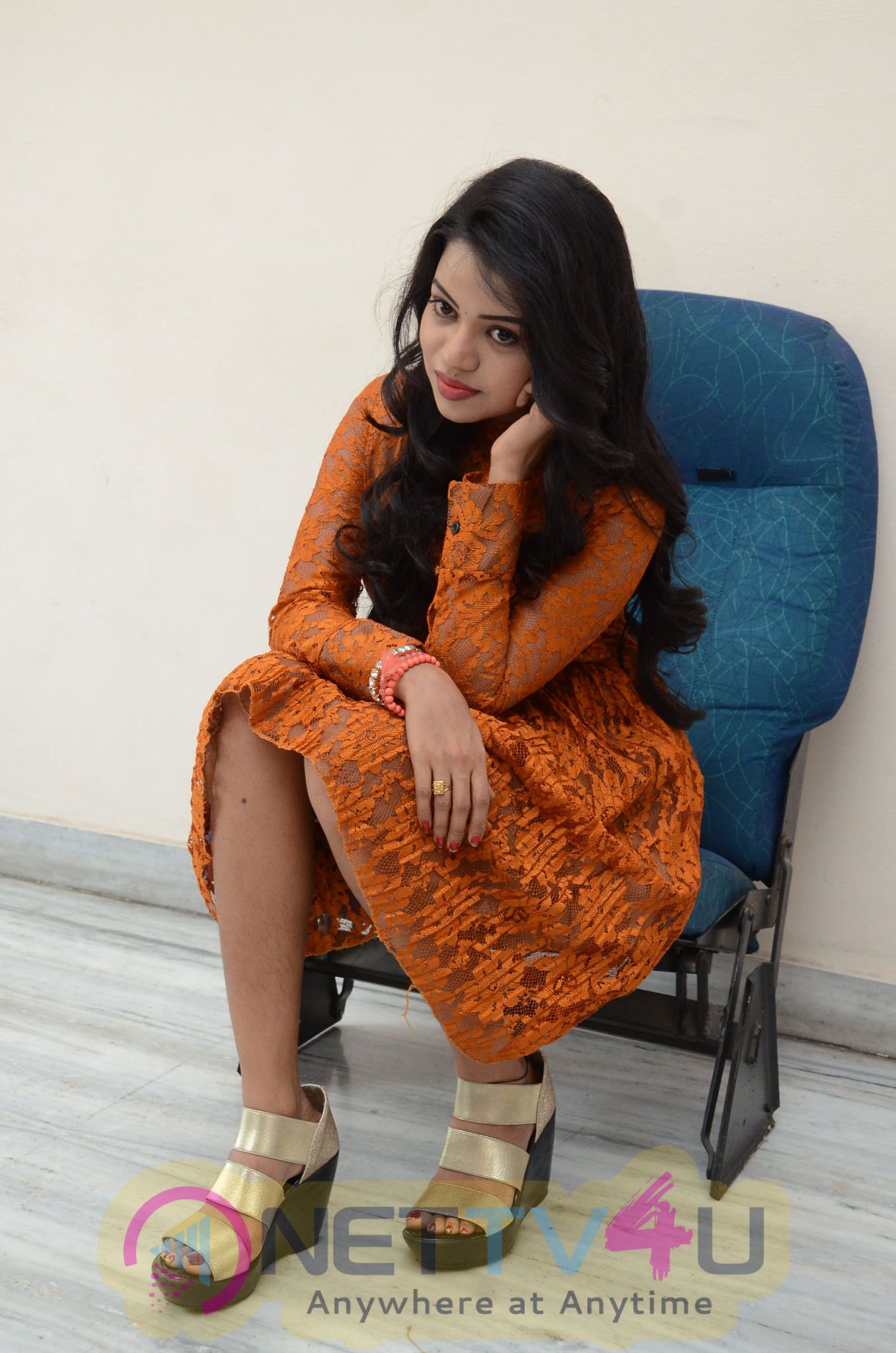 Latest Photos Of Actress Bhavya Sri At Kali Movie Launch Telugu Gallery