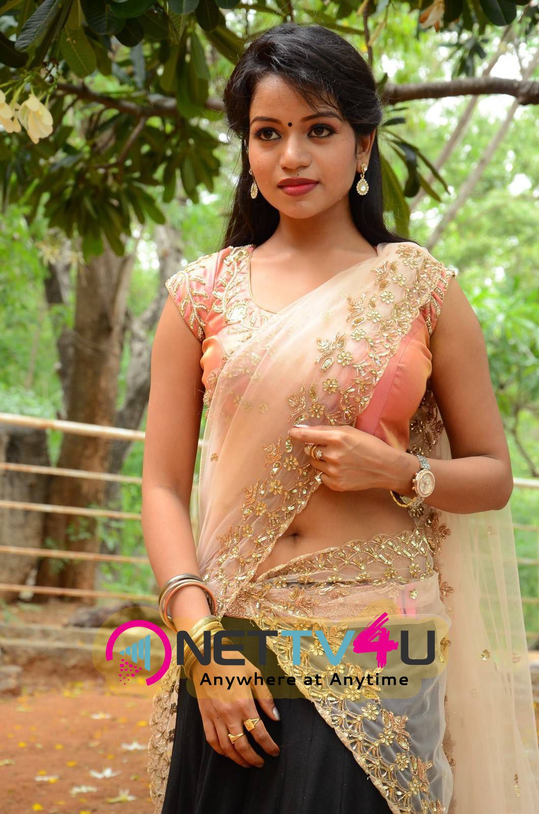 latest photos of actress bhavya sri at seetha devi movie launch  3