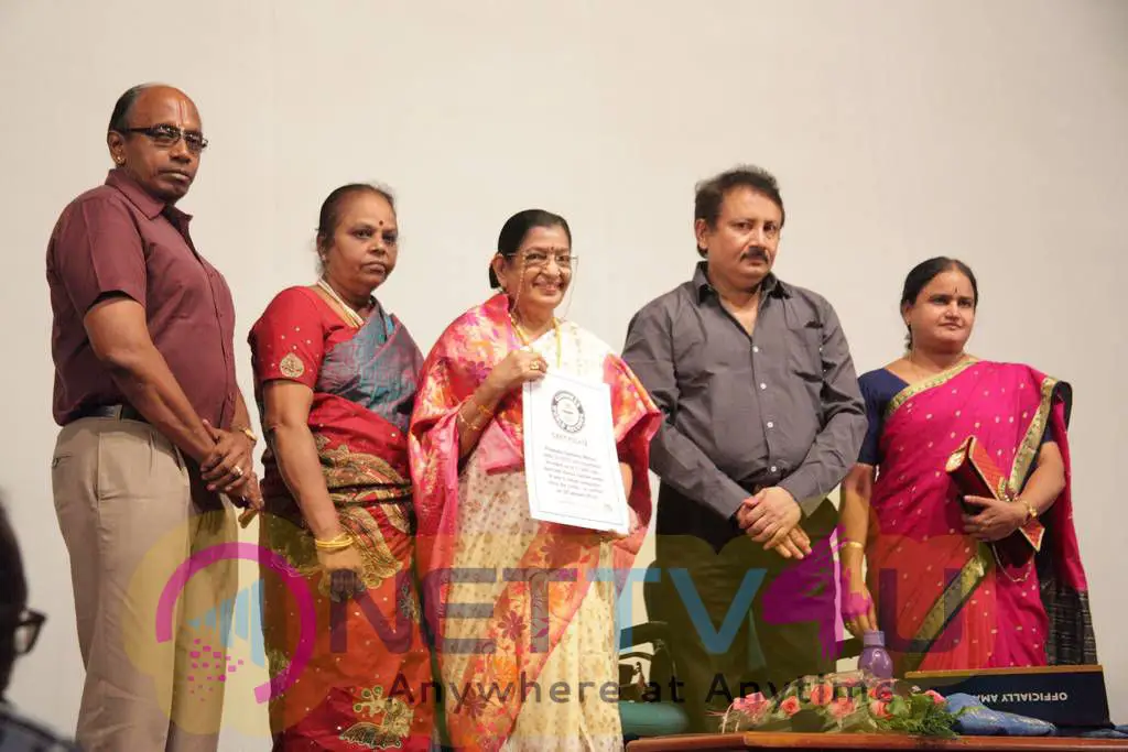 Legendary Playback Singer P Susheela Press Meet Stills Tamil Gallery