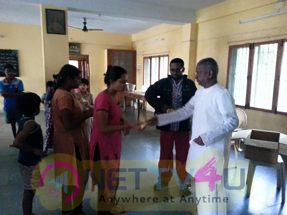 llayaraja rescue operation today at little flower school for blind 16