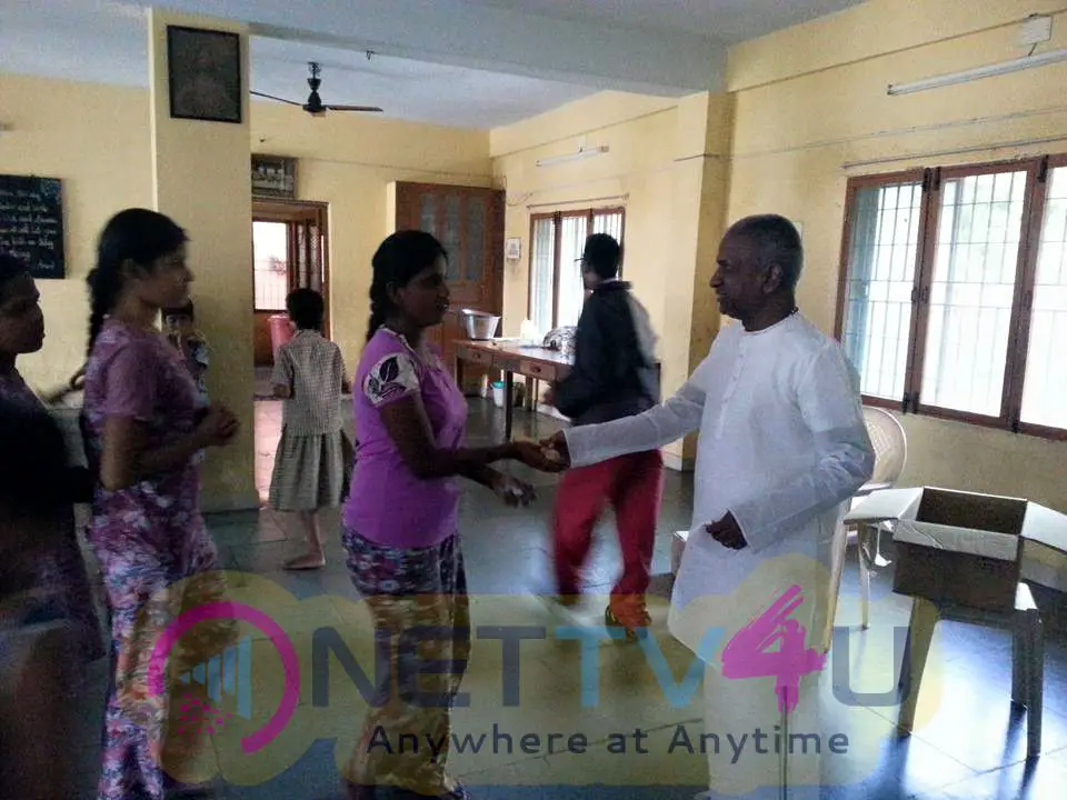 llayaraja rescue operation today at little flower school for blind 20