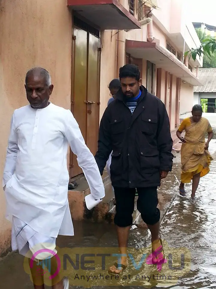 llayaraja rescue operation today at little flower school for blind 21