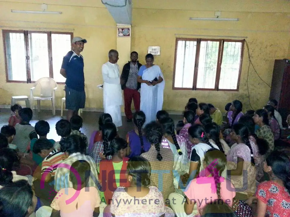 llayaraja rescue operation today at little flower school for blind 23