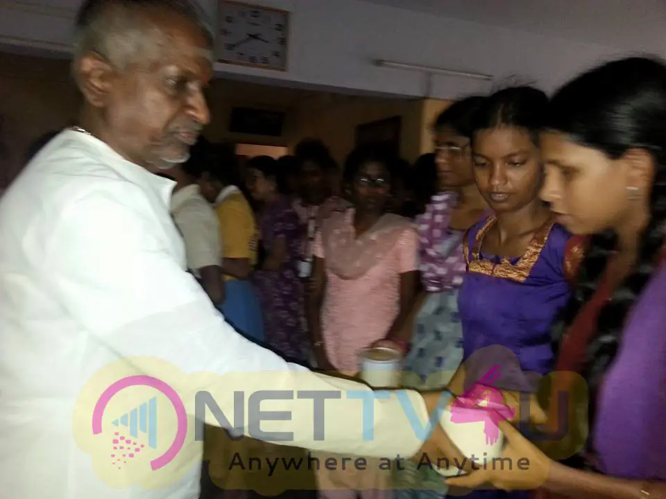 llayaraja rescue operation today at little flower school for blind 28