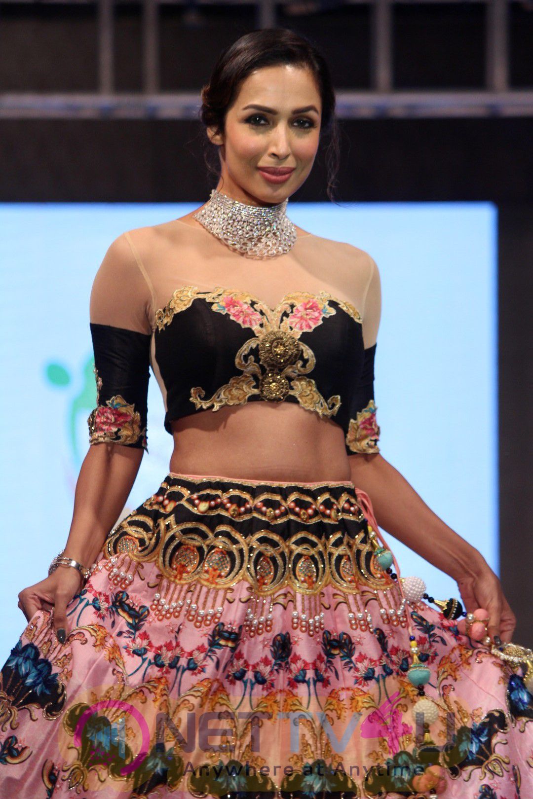 Malaika Arora Walked The Ramp For Archana Kochhar At Ssja Silver Nite Fashion Show Images Hindi Gallery